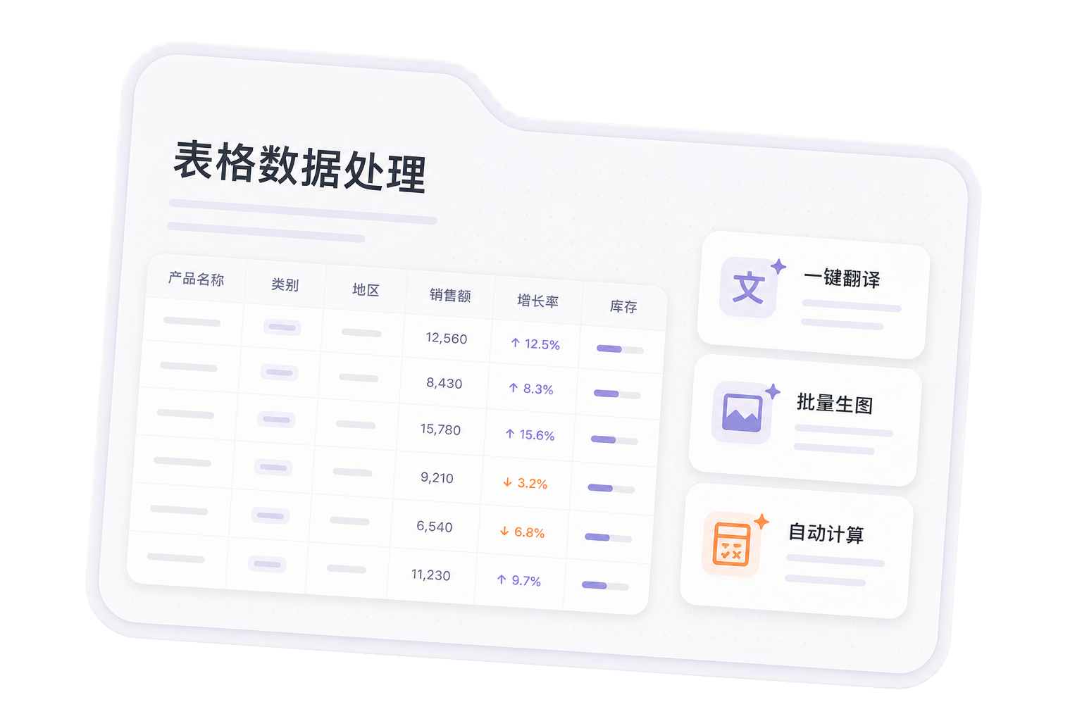 表格数据处理